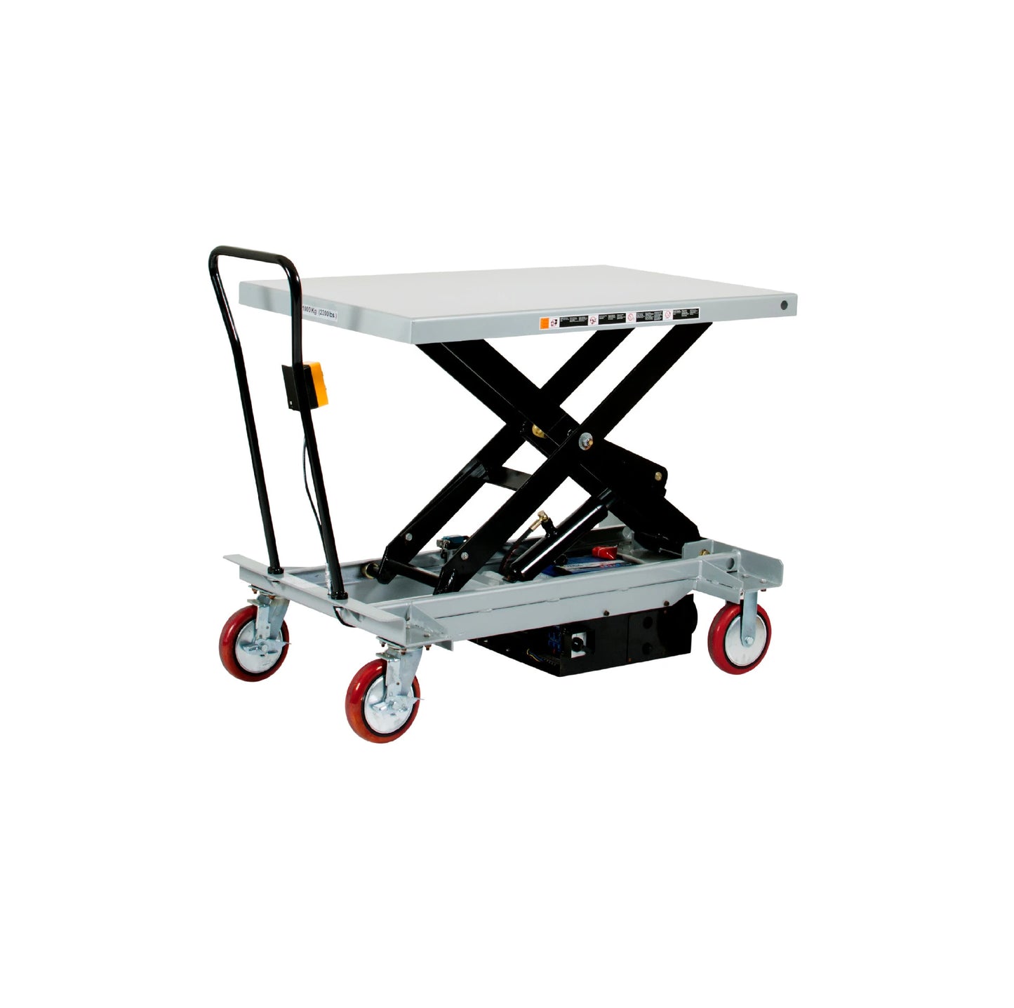 ES100L - Table élévatrice à ciseaux électrique - Silverstone (Capacité 1000 kg, 1220 mm de course) - En stock - Prix H.T. :