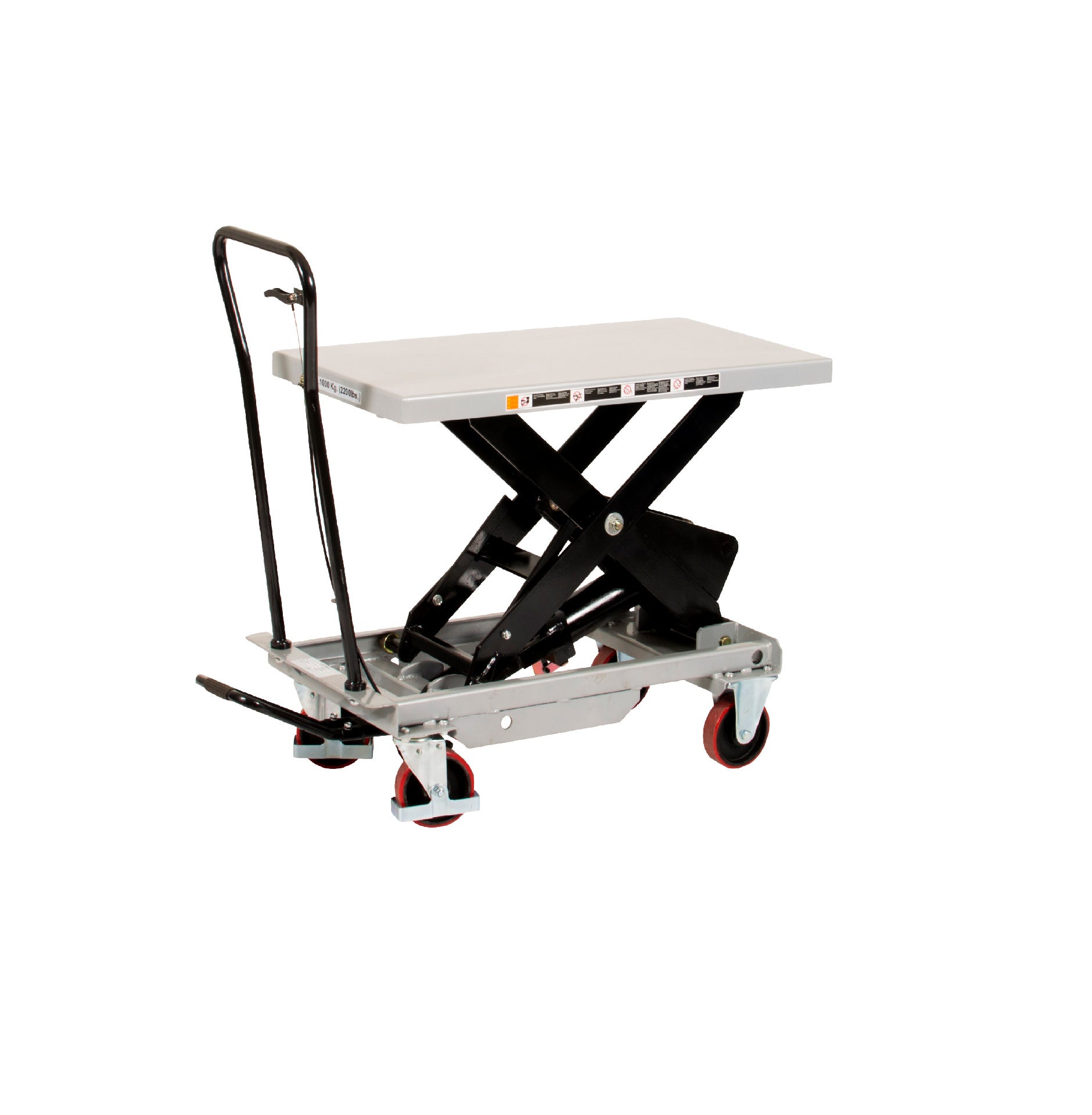 BS100 - Table élévatrice à ciseaux - Silverstone (Capacité 1000 kg - Plate-forme 1010 x 520 mm) - En stock - Prix H.T. :