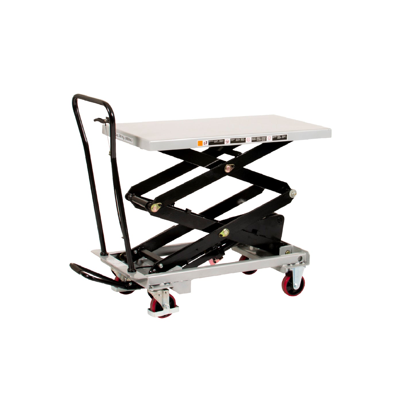 BS30D - Table élévatrice à ciseaux - Silverstone (Capacité 300 kg - Plate-forme 1010 x 520 mm) - En stock - Prix H.T. :