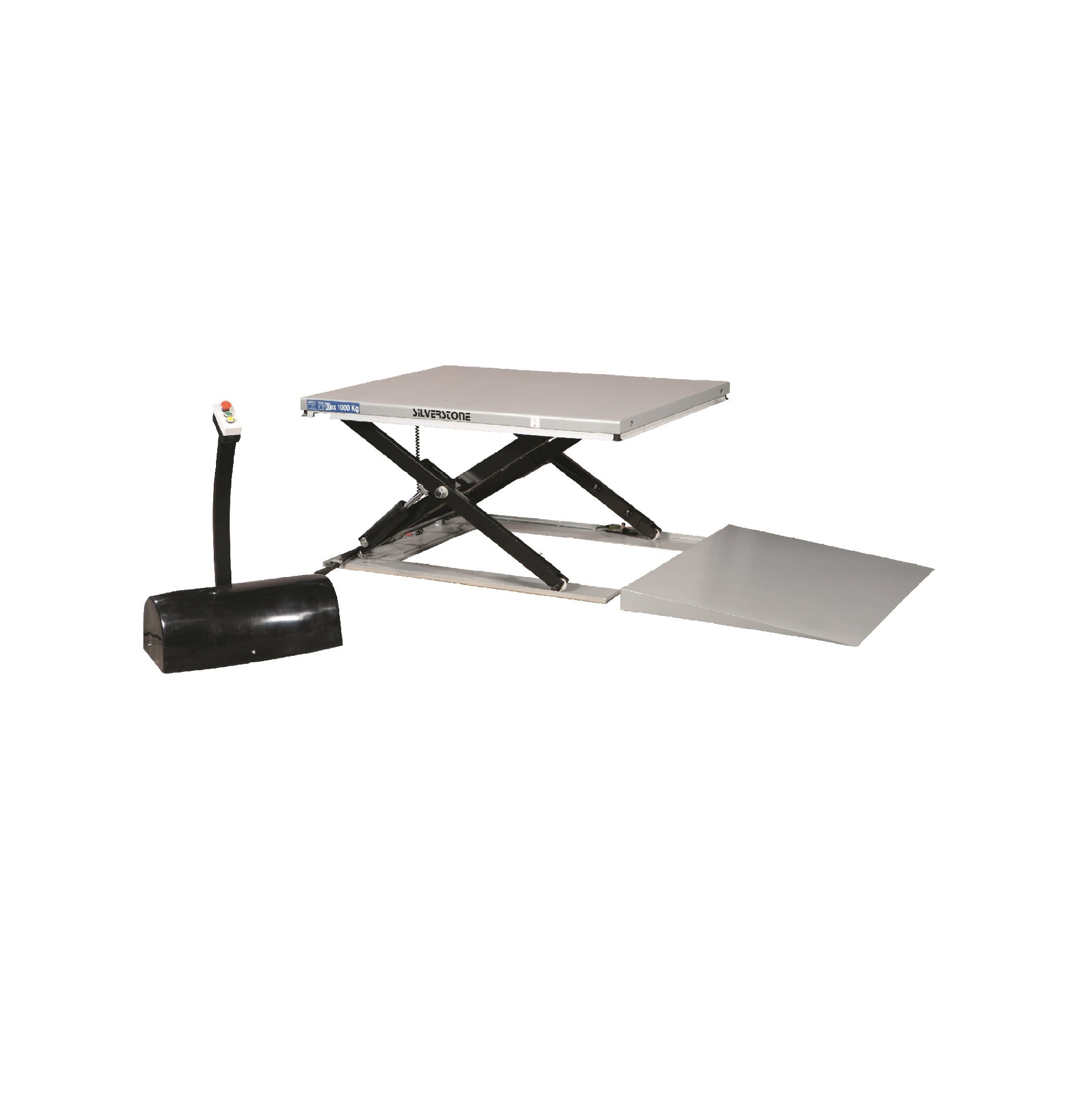 SL1502 - Table élévatrice fixe - Silverstone (Capacité 1500 kg, levage jusqu'à 870 mm ) - En stock - Prix H.T. :